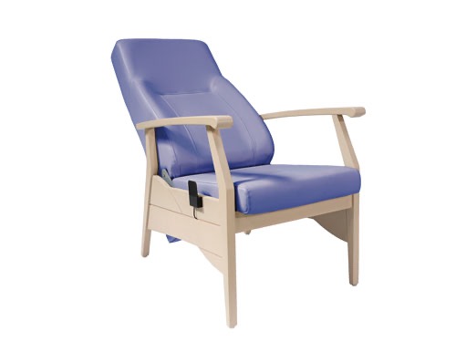 Fauteuil inclinable hygiénique CH gériatrie