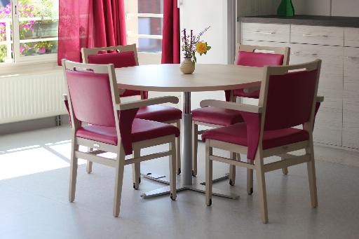 Mobilier Glys® et Complys® installé dans un espace collectif