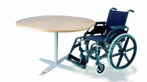 Table Glys réglable pour EHPAD