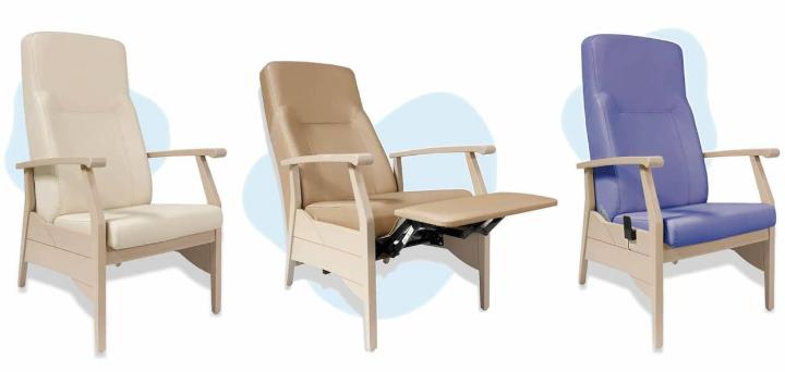Fauteuil confort pour résident en EHPAD